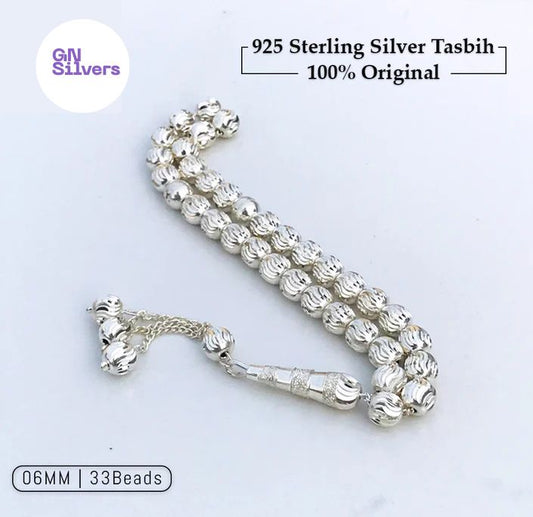925 Pure Silver Tasbih